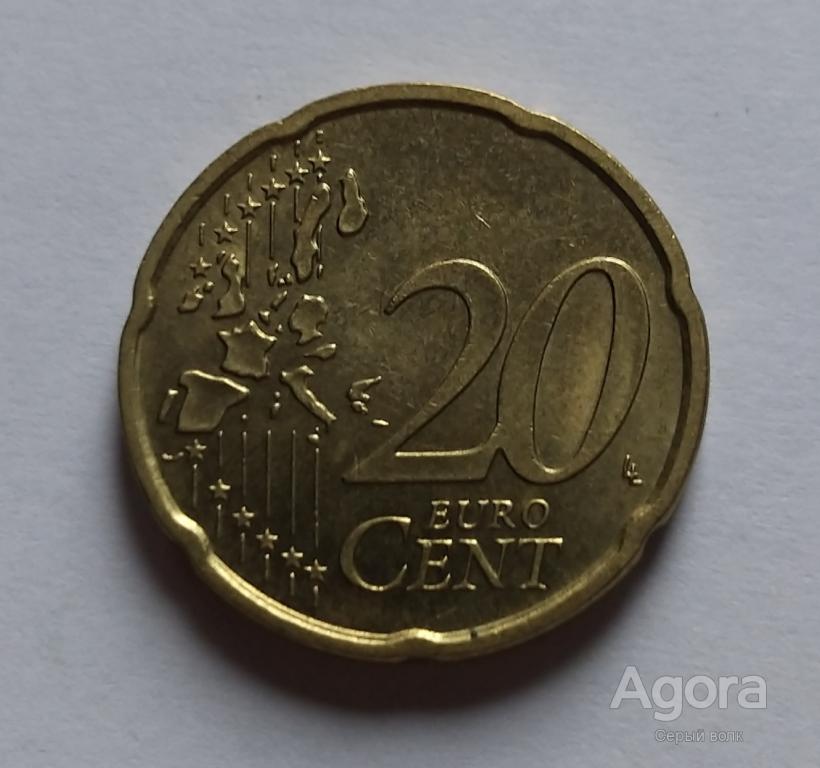 20 центов в рублях на сегодня. 20 Евроцентов Германия 2002. 20 Euro Cent 2002 Германия. Греция 20 центов 2002. 20 Euro Cent 2002 Германия в Бишкеке берут.