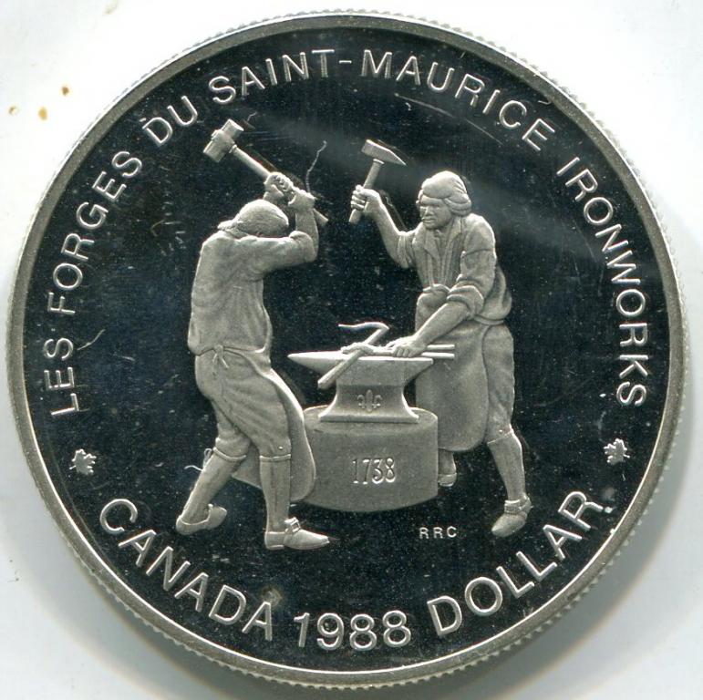 Canada Dollar 1988.