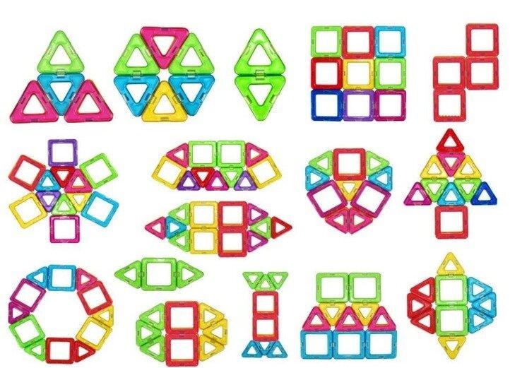 Магнитный конструктор miracle magnetic sheet 60