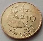 Сейшельские острова 10 центов 2007 г. 
