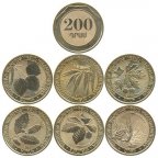 200 драм 2014 года Армения (деревья Армении)