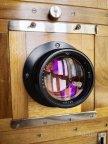 Форматная деревянная фотокамера ФКД 13x18, 1964 года. Format wooden camera FKD 13x18 from 1964.
