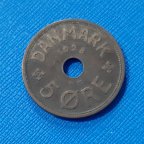 Дания 5 эре 1928.