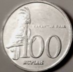  Индонезия 100 рупии 1999 года.