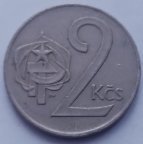 Чехословакия 2 кроны 1975 г. 