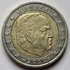 Монако 2 евро 2002года