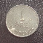 Дания 1 эре 1966 год.