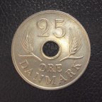 Дания 25 эре 1966 год.