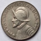 Панама 1/4 бальбоа 1966года. 132